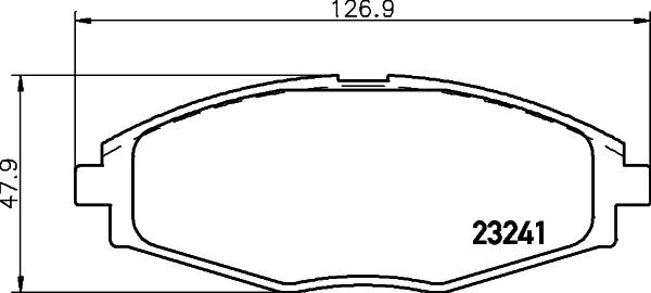 Mintex MDB1941 - Set placute frana,frana disc allinparts.ro