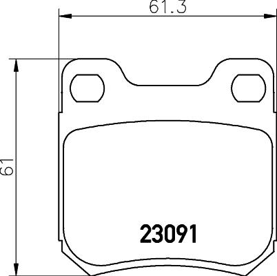 Mintex MDB1918 - Set placute frana,frana disc allinparts.ro