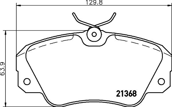 Mintex MDK0176 - Set frana, frana disc - allinparts.ro