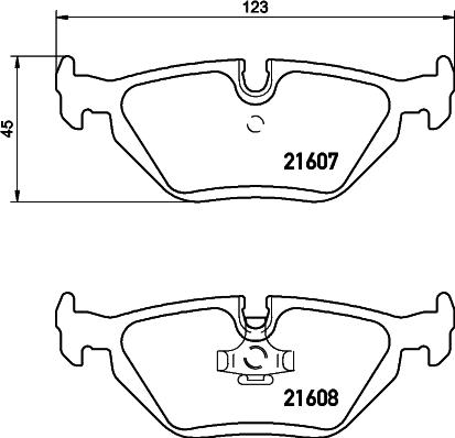 Mintex MDB1572 - Set placute frana,frana disc - allinparts.ro