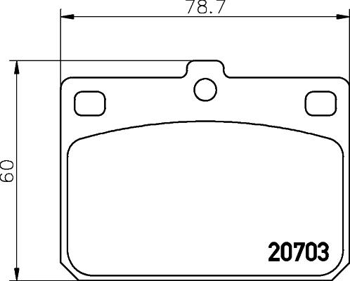 Mintex MDB1069 - Set placute frana,frana disc allinparts.ro