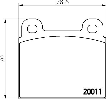 Mintex MDB1003 - Set placute frana,frana disc - allinparts.ro