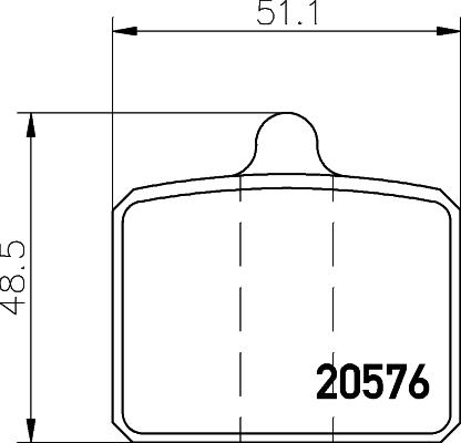 Mintex MDB1035 - Set placute frana,frana disc - allinparts.ro