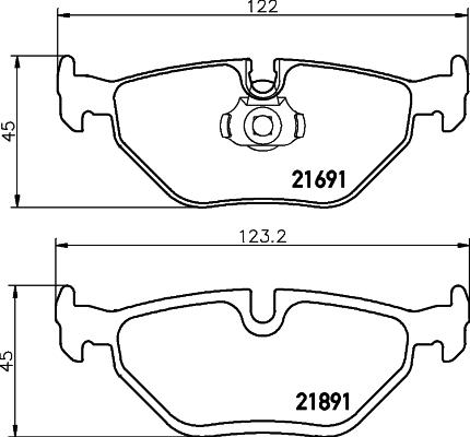 Mintex MDB1879 - Set placute frana,frana disc - allinparts.ro