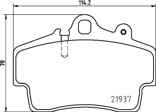 Mintex MDB1873 - Set placute frana,frana disc - allinparts.ro