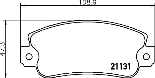 Mintex MDB1228 - Set placute frana,frana disc allinparts.ro