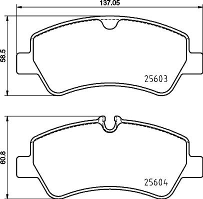 Mintex MDB3912 - Set placute frana,frana disc allinparts.ro