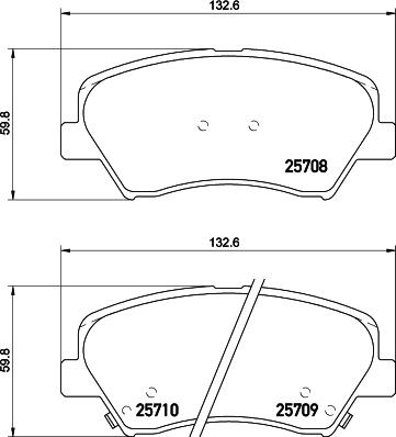 Mintex MDB3363 - Set placute frana,frana disc allinparts.ro