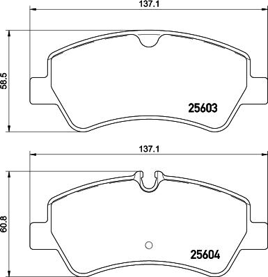 Mintex MVK0025 - Set frana, frana disc allinparts.ro