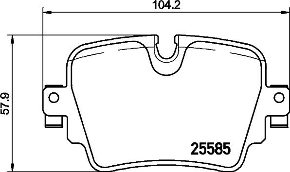 Mintex MDB3377 - Set placute frana,frana disc allinparts.ro