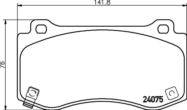 Mintex MDB2996 - Set placute frana,frana disc - allinparts.ro