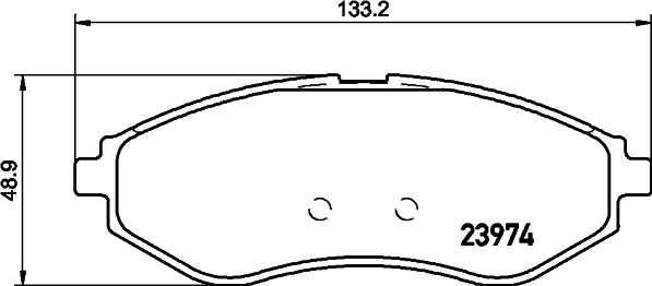 Mintex MDB2637 - Set placute frana,frana disc - allinparts.ro