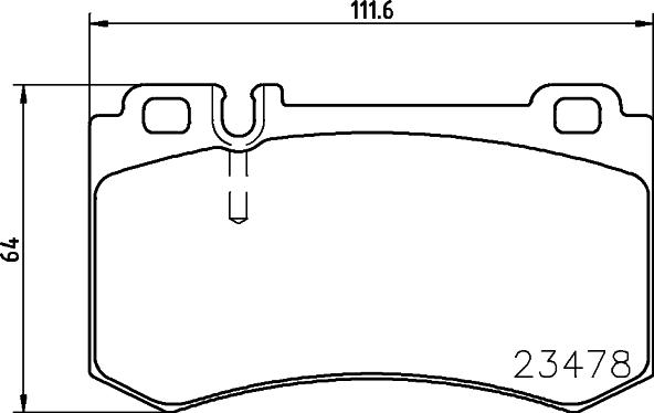 Mintex MDB2621 - Set placute frana,frana disc allinparts.ro