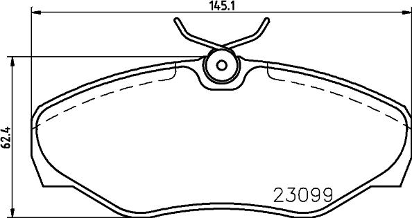 Mintex MDK0215 - Set frana, frana disc allinparts.ro