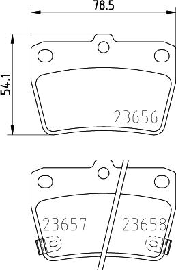 Mintex MDB2160 - Set placute frana,frana disc allinparts.ro
