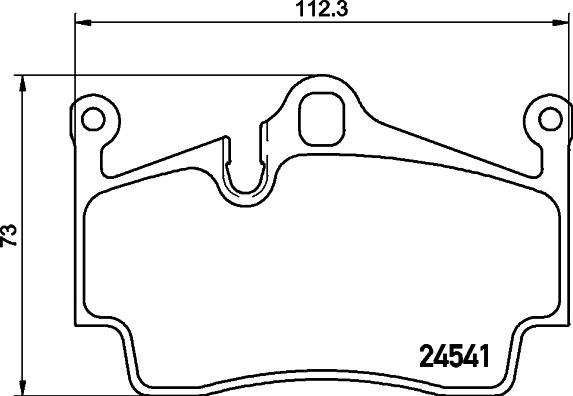 Mintex MDB2889 - Set placute frana,frana disc - allinparts.ro