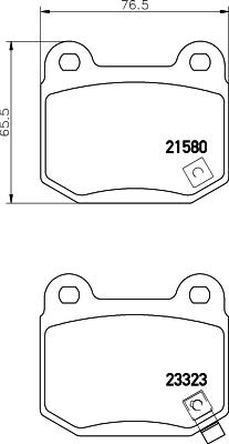 Mintex MDB2342 - Set placute frana,frana disc allinparts.ro