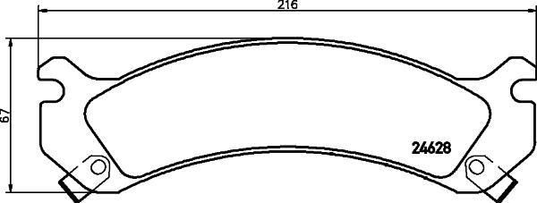 Mintex MDB2363 - Set placute frana,frana disc - allinparts.ro