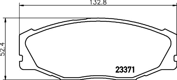 Mintex MDB2235 - Set placute frana,frana disc - allinparts.ro