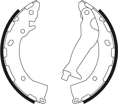 Mintex MFR690 - Set saboti frana allinparts.ro