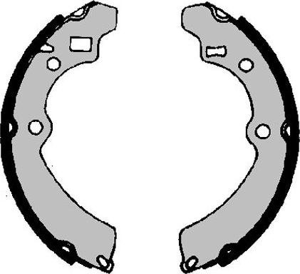 Mintex MFR392 - Set saboti frana - allinparts.ro