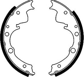 Mintex MLR69 - Set saboti frana - allinparts.ro