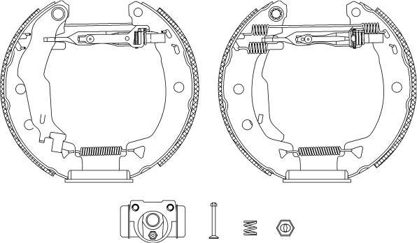 Mintex MSP143 - Set saboti frana - allinparts.ro