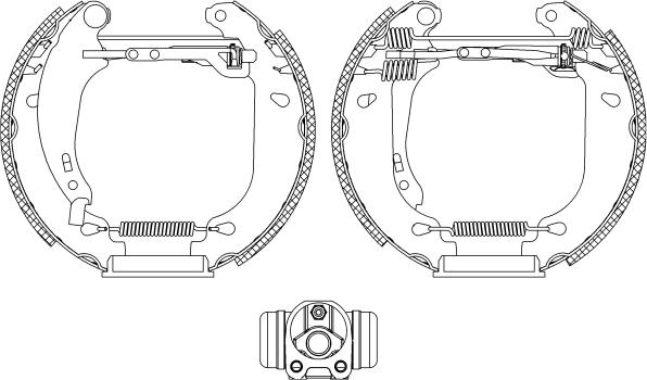 Mintex MSP179 - Set saboti frana allinparts.ro
