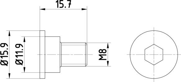 Mintex TPM0003 - Surub, disc frana allinparts.ro
