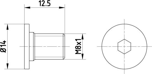 Mintex TPM0002 - Surub, disc frana allinparts.ro