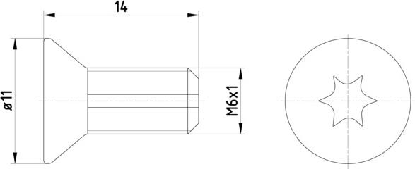 Mintex TPM0012 - Surub, disc frana allinparts.ro