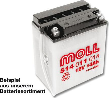 MOLL 002 014 001 - Baterie de pornire - allinparts.ro