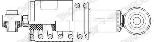 MONROE CB0286 - Amortizor, suspensie cabina - allinparts.ro