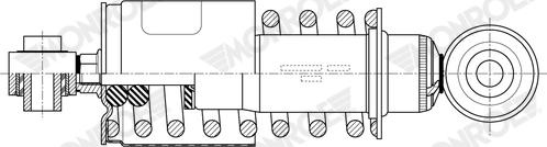 MONROE CB0287 - Amortizor, suspensie cabina - allinparts.ro