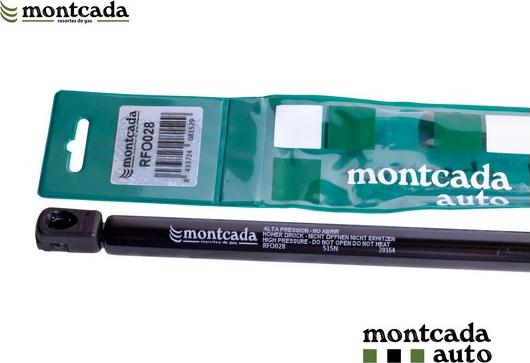 Montcada RFO028 - Amortizor portbagaj - allinparts.ro