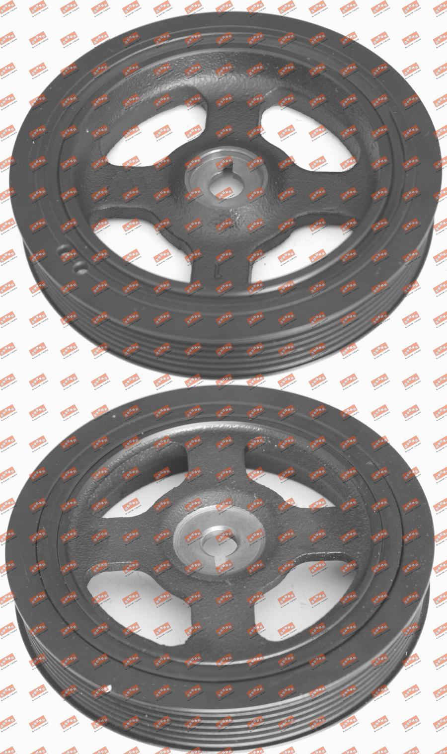 MOVIS AST9208 - Fulie curea, arbore cotit - allinparts.ro