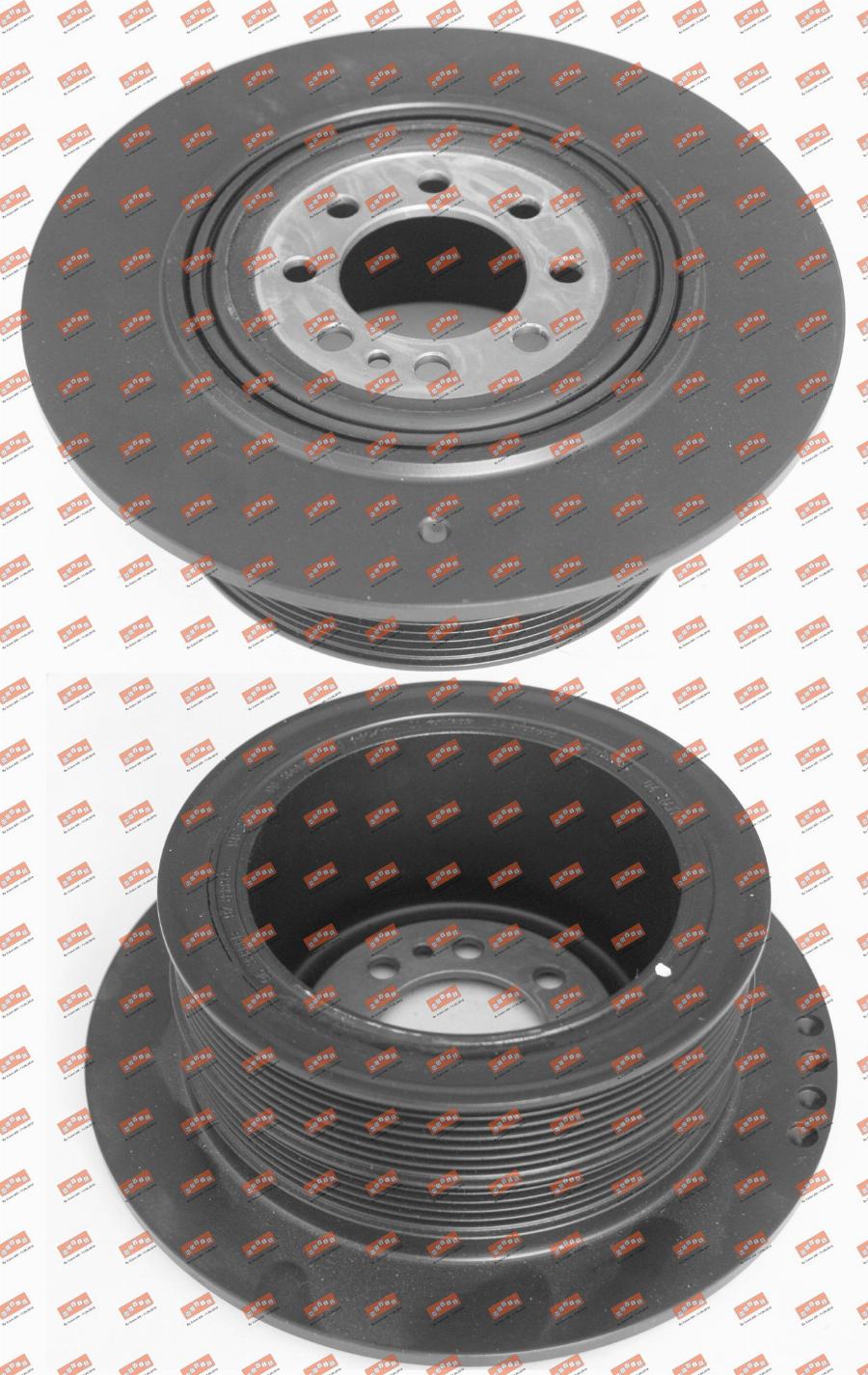 MOVIS AST9233 - Fulie curea, arbore cotit - allinparts.ro
