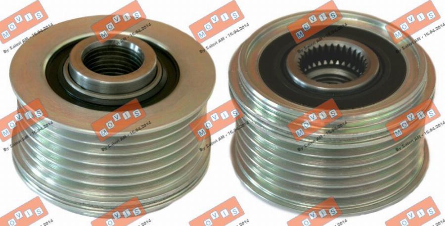 MOVIS AST3635 - Fulie, alternator - allinparts.ro