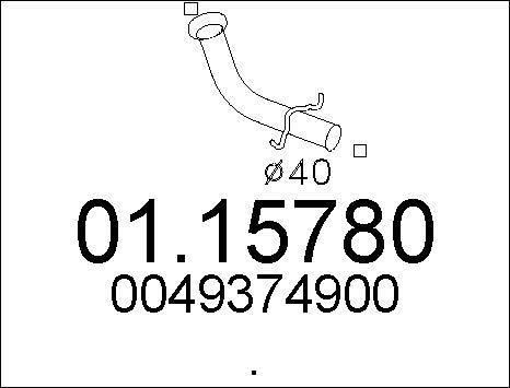 MTS 01.15780 - Racord evacuare allinparts.ro