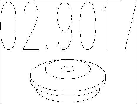 MTS 02.9017 - Suport, toba esapament - allinparts.ro