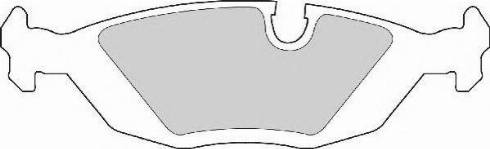 Necto FD412N - Set placute frana,frana disc allinparts.ro