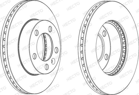 Necto WN1533 - Disc frana - allinparts.ro