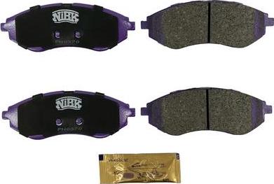 NiBK PN0370 - Set placute frana,frana disc allinparts.ro