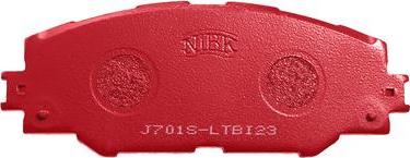 NiBK PN1530S - Set placute frana de performanta allinparts.ro