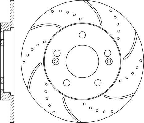 NiBK RN1601DSET - Disc frana de performanta allinparts.ro