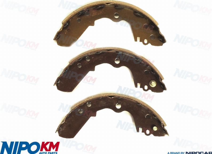 NipoKM MAT.IZ4452S - Set saboti frana - allinparts.ro