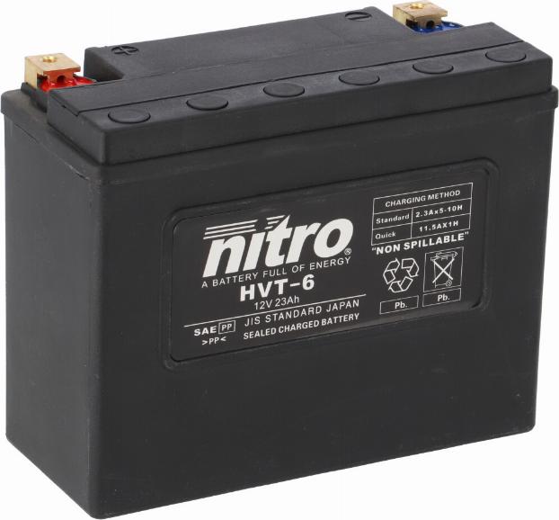 NITRO HVT 06 SLA - Baterie de pornire allinparts.ro