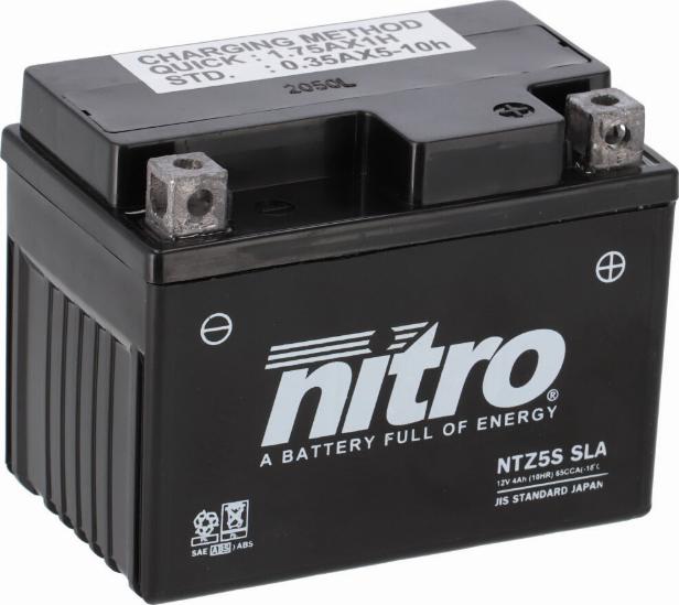 NITRO NTZ5S SLA - Baterie de pornire - allinparts.ro