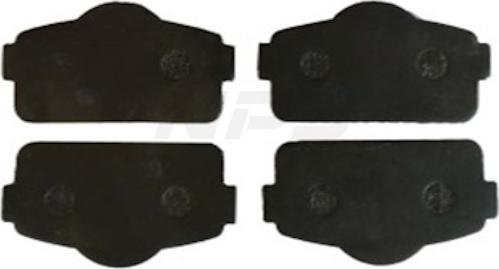 NPS M360R02 - Set placute frana,frana disc allinparts.ro