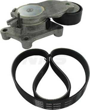 NPS P108A02 - Set curea transmisie cu caneluri - allinparts.ro